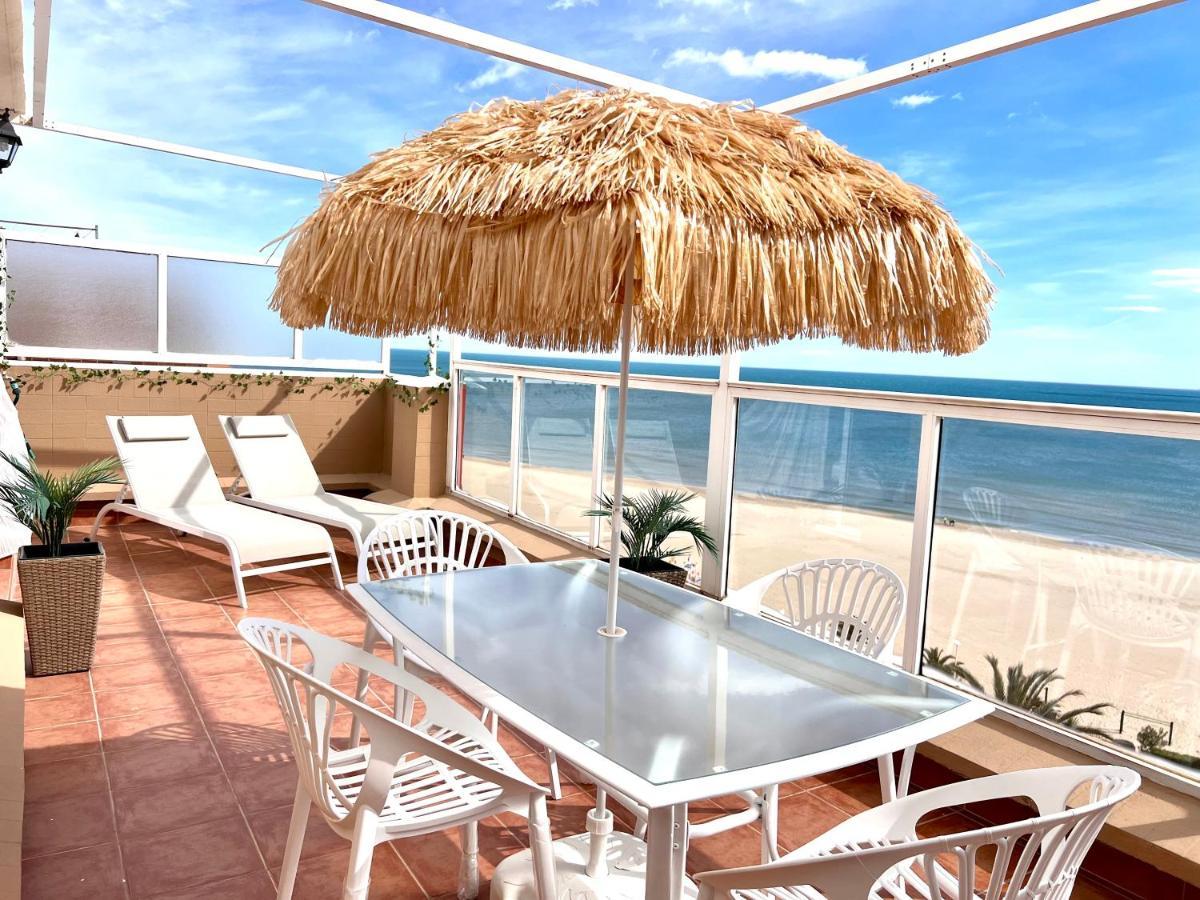 Lux Penthouse Mediterranean Views Beach Front Sagunto Dış mekan fotoğraf
