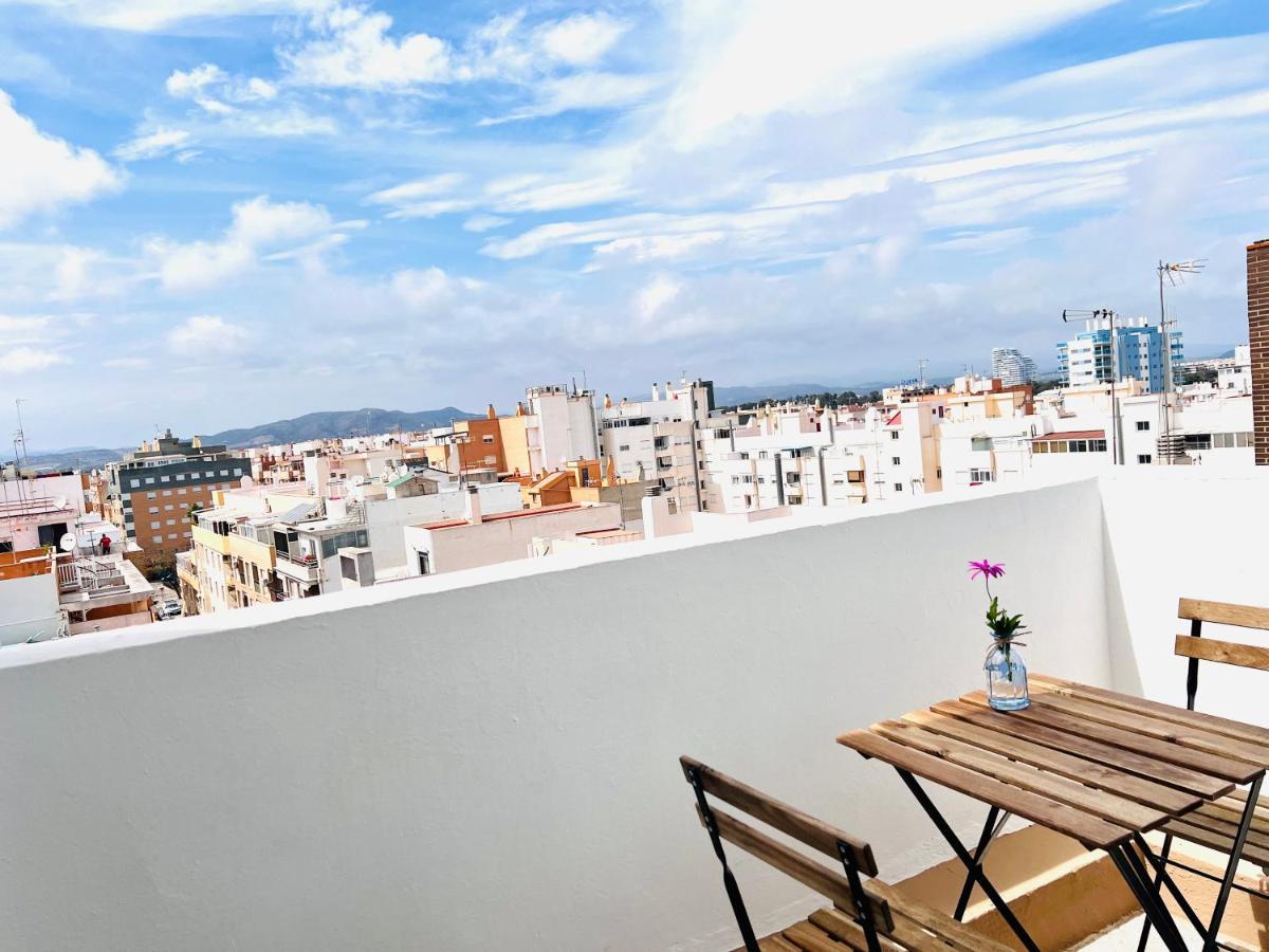 Lux Penthouse Mediterranean Views Beach Front Sagunto Dış mekan fotoğraf